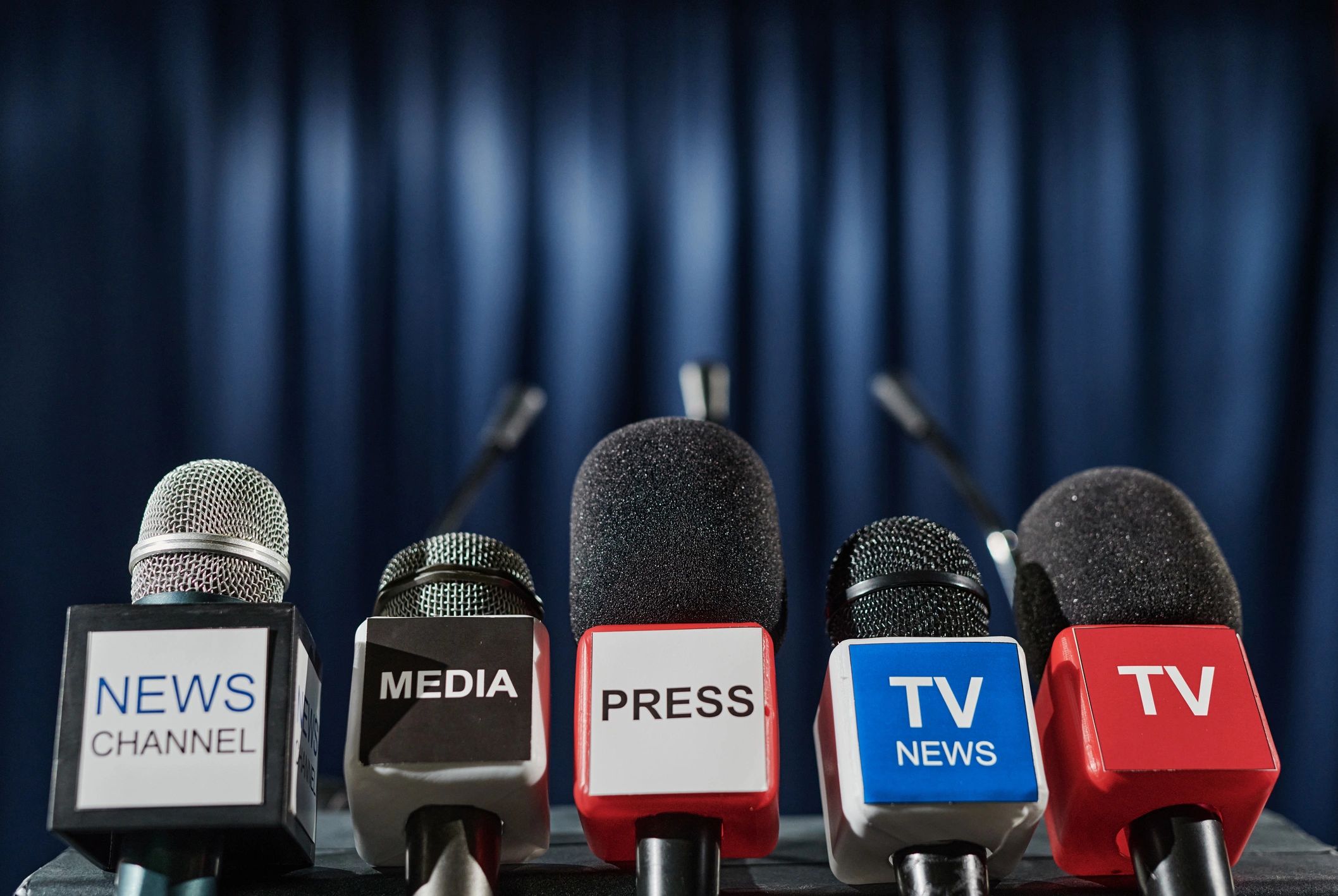 current events reporting press conference